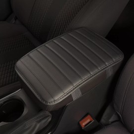 Unbranded Car Accessories Armrest Cushion Center Console Cover Pad For Nissan 1Pcs Black