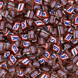 ASSORTIT X Snickers Miniatures Peanut Caramel Chocolate Candy Bars Individually Wrapped Holiday Chocolates Bulk 1.5 Lbs, 75+ Pcs Perfect for Trick Or Treat, Parties, Pinata Fillers (24-Oz)
