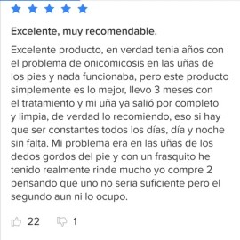 Fungicida Puñas Con Onicomicosis, Hongos, Negras O Amarilla