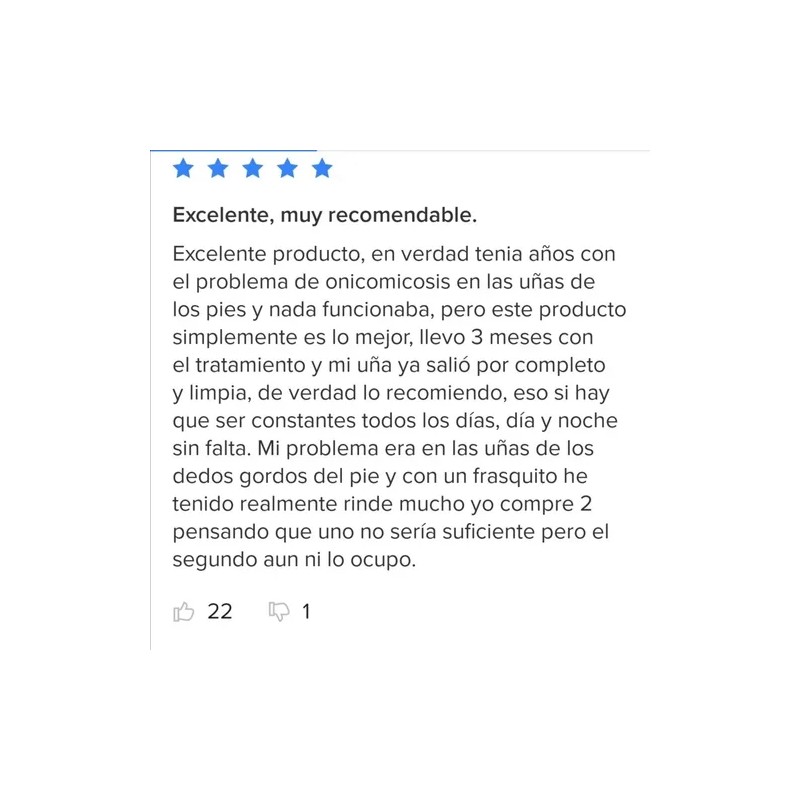 Fungicida Puñas Con Onicomicosis, Hongos, Negras O Amarilla