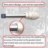 Lzcdelyxiao MT4 Keyless Drill Chuck - Special Titanium Coated Integral