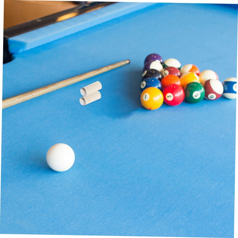 WHAMVOX 100pcs Tip Replacements for Billiard Cues Lightweight Pool Stick