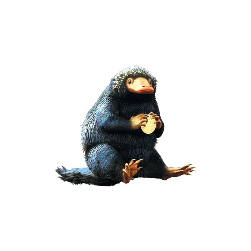 Spreadshirt Fantastic Beasts Niffler Protected Coin Sticker, 10 x 10