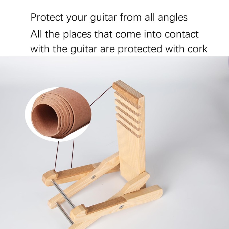 Multifunctional Solid Wood Guitar Footstool Guitar Stand Multifunctional Musical Instrument