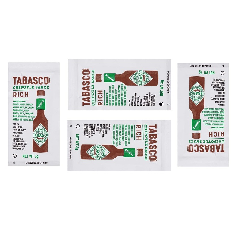 Tabasco Hot Sauce | Chipotle Sauce | Case of 200