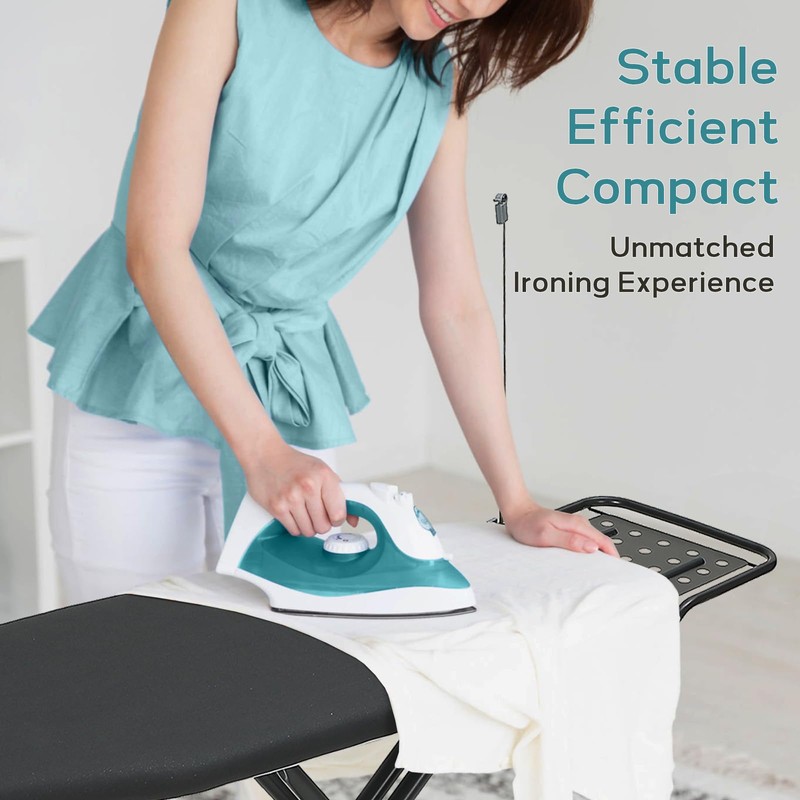 Ironing Board 48" x 15" with Retractable Iron Rest, RAINHOL