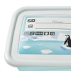 keeeper Food Containers, Set of 2, Freezable, Labelled Lid with