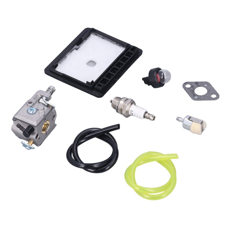 Electric Saw Carburetor Replacement Kit with Felt Fuel Filter for