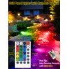 T-SUN RGB Pond Light LED Underwater Pond Lights Submersible Fountain