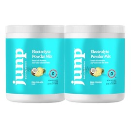 JUNP Electrolytes Powder No Sugar No Carbs – Pina Colada Coconut Pineapple Drink Mix - Potassium & Salt Electrolyte Hydration Powder - Zero Calorie Sugar Free Electrolyte Powder, Keto, 180 Servings