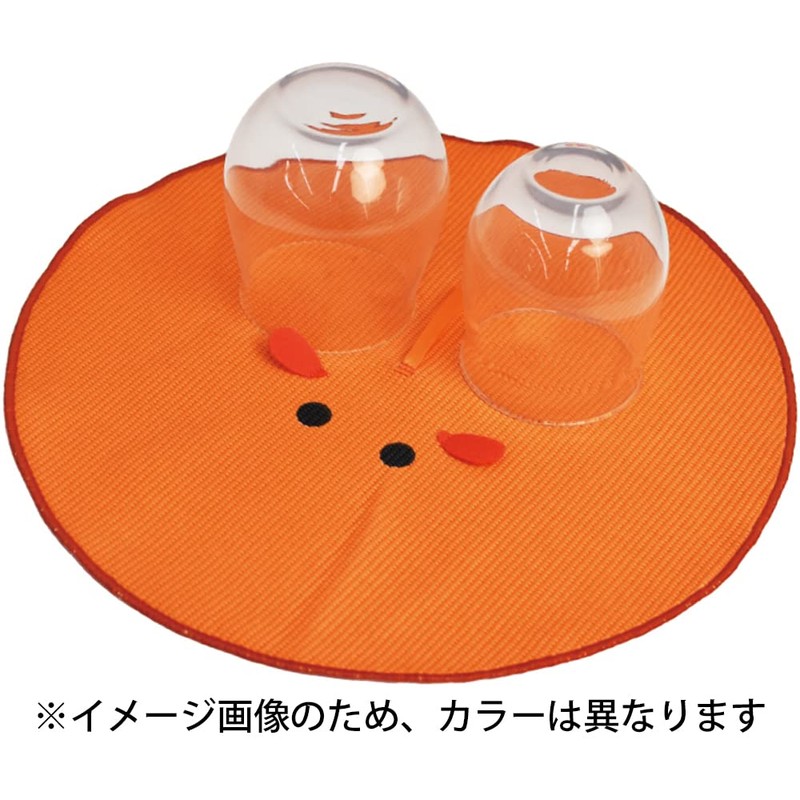Ijinsha Dish Drying Mat, Diameter 11.8 inches (30 cm), Uminotomodachi