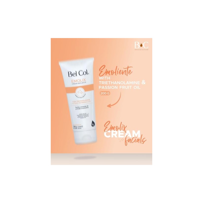 Belcol Emolix Cream Emoliente Cleansing Tonic for Blemished Skin