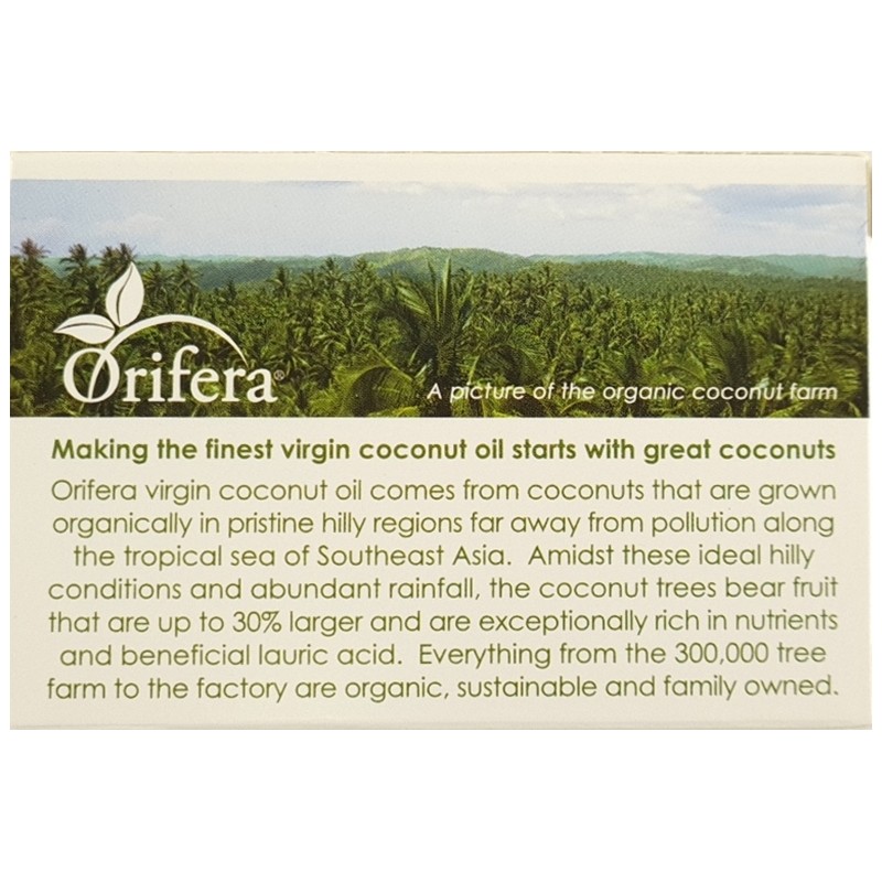 Orifera Virgin Coconut Handmade Natural Soap 100g - 5pcs