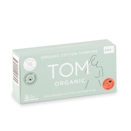 TOM Organic Regular Tampons, 16 count