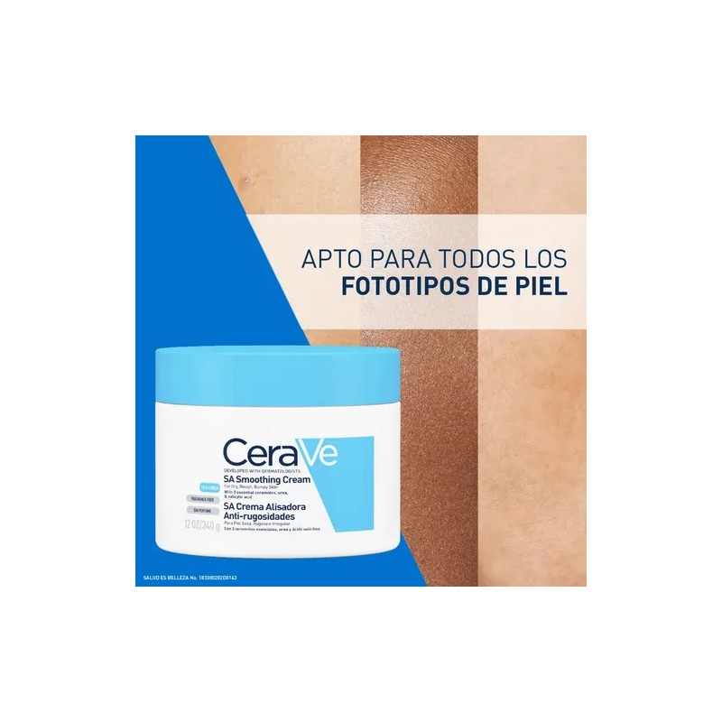 CeraVe Crema SA Anti-Rugosidades para Piel Seca 340gr