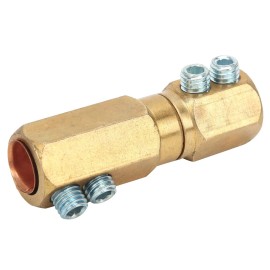 Pocreation 1 Set Welding Cable Connector, 250A Dinse35 Quick Disconnects, Welder Wire Ex...