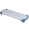 Angeles Angels Rest Gingham Cot Sheet, Standard, AFB5700SG, Kids Daycare,