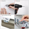 Sumnacon Blind Mounting Brackets - 6 Pcs Metal Wall Mounted