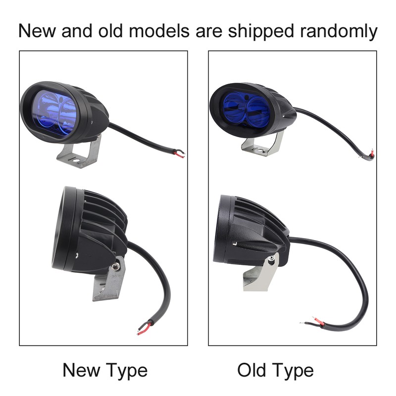 LED Forklift Truck Blue Warning Lamp Safety Working Spot Light