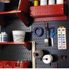 Wall Control 30-P-3232B Black Metal Pegboard Pack - (2) 32"