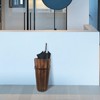 ABOOFAN Wooden Umbrella Stand for Entryway Rustic Umbrella Holder Freestanding
