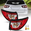 JSBOYAT Halogen Tail Light Fits for 2013-2017 Chevy Traverse Outer