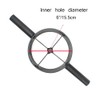 Bamboo Splitter;Made of Steel. Working Inner Diameter 15.5 Cm/6 Inches