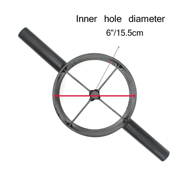 Bamboo Splitter;Made of Steel. Working Inner Diameter 15.5 Cm/6 Inches