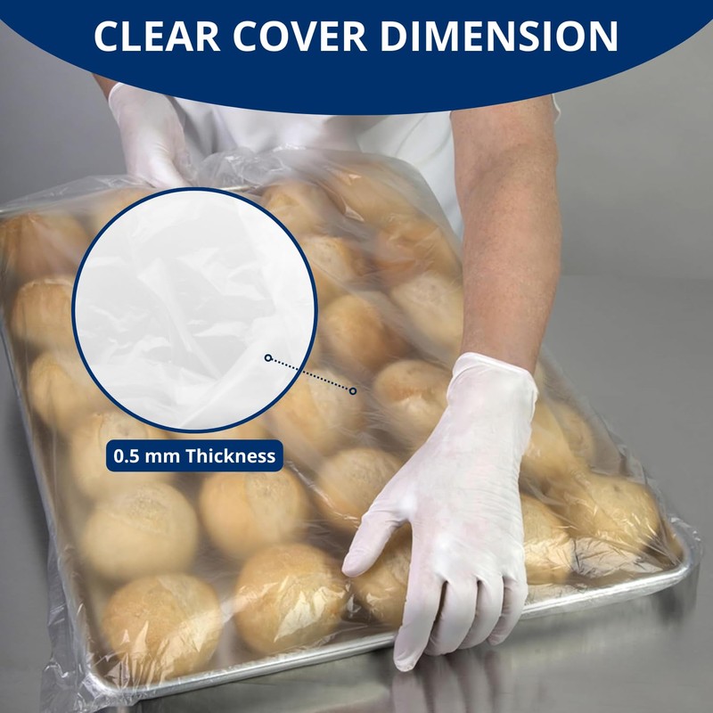 FSE Bun Pan Covers, Sheet Pan Bags, 28" x 7"