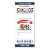 UPNEGE Sport Birthday Invitations Tickets Sport Party Football Baseball Basketball