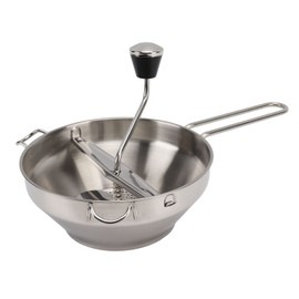 Molinillo Manual de Frutas y Verduras, Molinillo Manual de Alimentos 3 Placas Intercambiables Giratorio Fácil de Usar para Restaurante