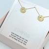 Gold compass necklace, Best friend necklace for 2, BFF Necklace,