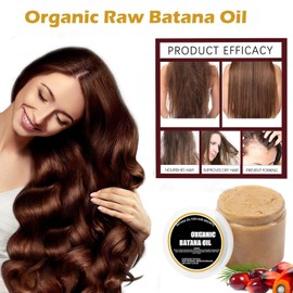 Divine Vitals Batana Oil for Hair Growth, Divine Vitals Organic Batana Hair Growth Oil, Treats Dry Hair, Suitable for all hair types, for Men and Women