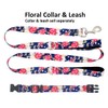 Suntallic Dog Collar with Fashion Pattern Print on 1 Inch