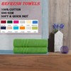 Pack of 2 Large Jumbo Bath Sheets 500 GSM 100%
