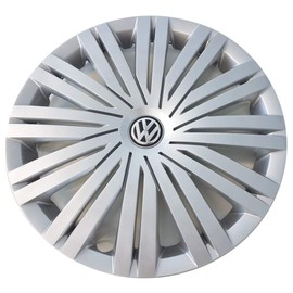 Volkswagen 6C0601147CYTI Wheel Trim (1 Piece) Wheel Trim 15 Inch Wheel Cover 6Jx15 Steel Rim