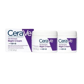 Cerave 2PK CeraVe Skin Renewing Face Night Cream w/Peptide Complex & Hyaluronic Acid17