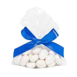 Fun Express Clear Cellophane Bags with Royal Blue Bow Small Kit Assortment May Vary