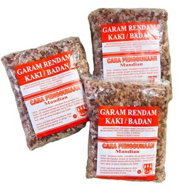 Garam Rendam Kaki Garam Mandian Himalaya Pink Rock Salt Foot Soak Salt Organic Garam Bukit Himalaya