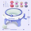 BZVV Knitting Machine for SENTRO 48 Needles Smart Knitting Crochet