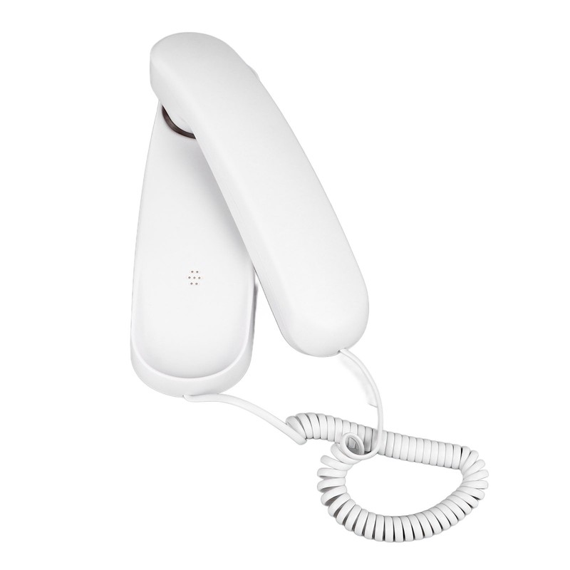 Wall Mountable Telephone Multifunctional Clear Sound Corded Landline Phone for