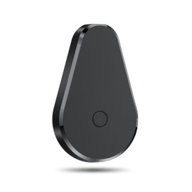 Hoxe Schlüsselfinder Key Finder, Air Tracker Kompatibel mit Apple Wo ist (Nur iOS), Bluetooth Smart Tag for Schlüssel/Koffer/Gepäck, Lauter Piepton, Austauschbarer Akku, 1-Pack