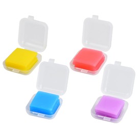 Tinsellns Pack of 24 Diamond Art Glue Clay, Diamond Painting Wax, Colorful Diamond Painting Kit with Storage Box for DIY Painting, Embroidery, and Tool Set (0.98in x 0.98in)