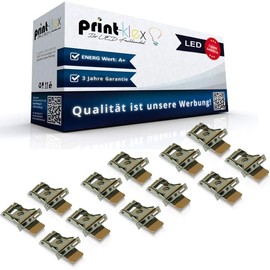 Office Plus Series 12x LED Panel Mounting Clips Ceiling Mount Set Clips