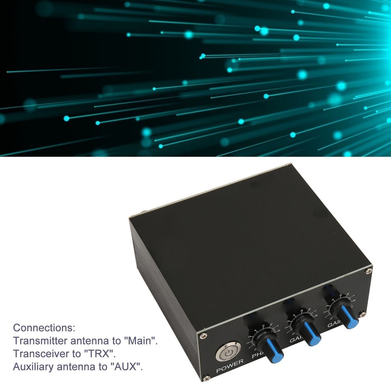 QRM Eliminator X Phase HF Bands Built in PTT Control