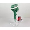 Blackway Boat Models Miniature Outboard Motor, Green 1955 Johnson 10