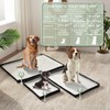 HQ4US 4LEGS Large Portable Dog Pee Pads Holder for Travel,
