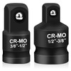 Impact Socket Adapter and Reducer, Impact Socket Adapter 3/8 to