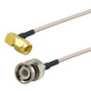 leeyovk BNC SMA Converter Cable SMA Male to BNC Male