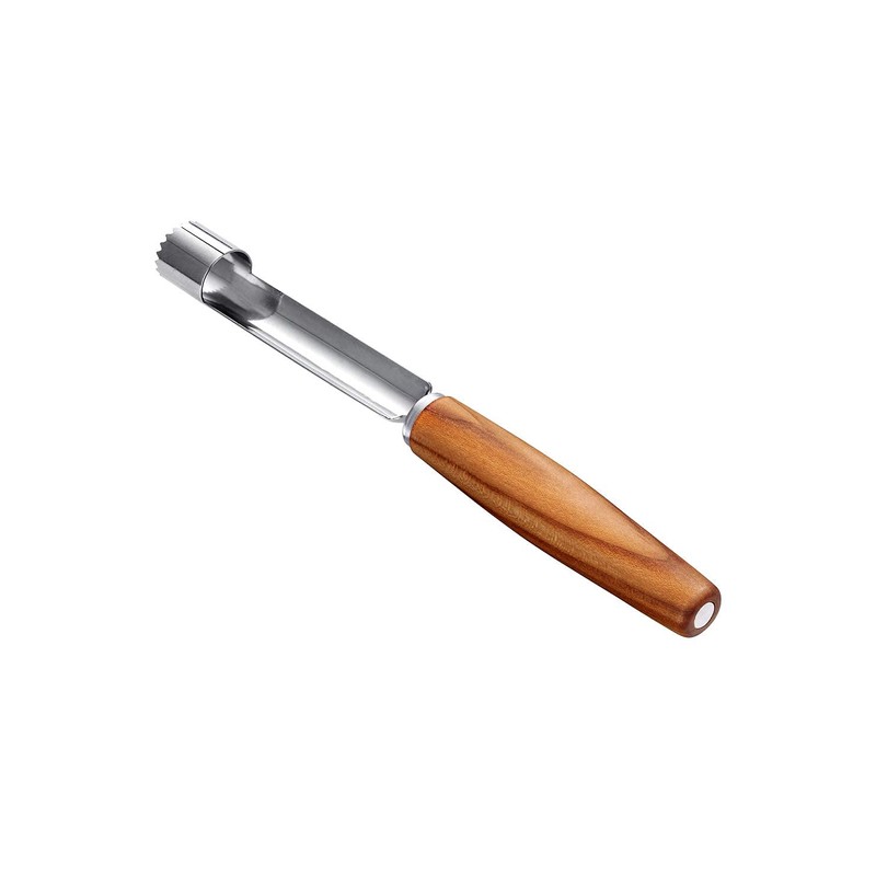 triangle 88 006 20 04 Apple Corer Scythe Plum Wood